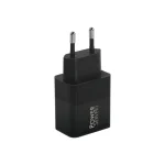 Micropack Wall Charger Dual Port Fast Charging 18 Watt MWC- 248PD - Black - GC