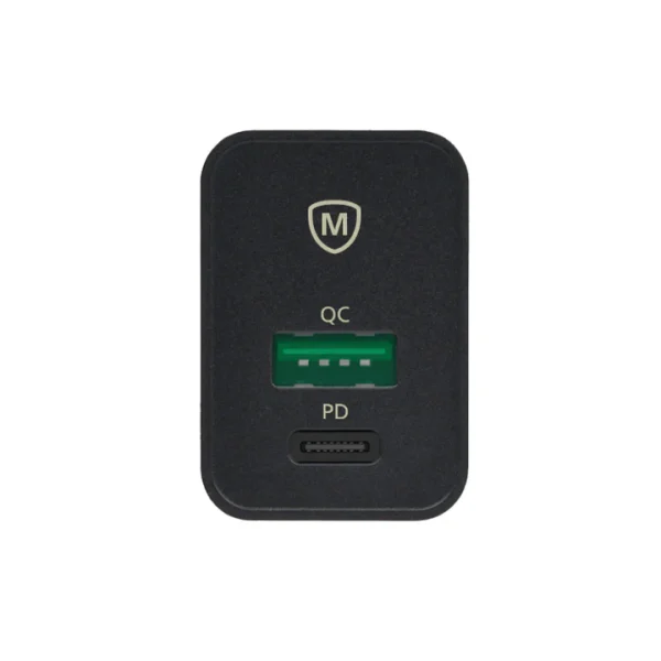 Micropack Wall Charger Dual Port Fast Charging 18 Watt MWC- 248PD - Black - GC - Image 7