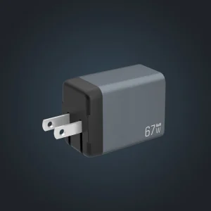 Taar GaNergy 67W Wall Charger - Black - Image 7