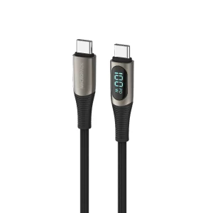 Micropack 100W USB-C to USB-C Cable 2m MC-C100 - Black - GC