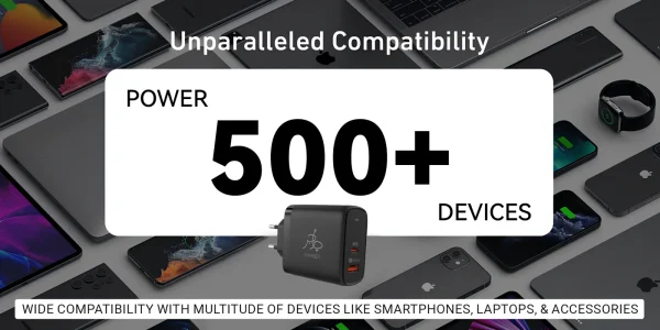 Taar Fusion Dual-Boost PD 45W (C to C Cable Included) - White - Image 3