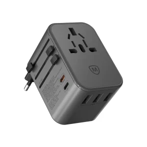 Micropack International Universal Travel Adapter 35W MTA-535 - Black - GC