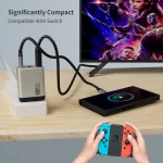 Micropack 65W GaN Wall Charger and Converter MWC-265H - US Plug - Titanium - GC - Image 7