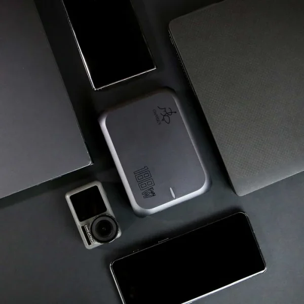 Taar Fusion Mighty 188W GaN Desktop Charger - Black - Image 7