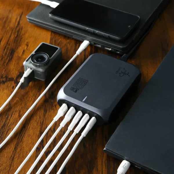 Taar Fusion Mighty 188W GaN Desktop Charger - Black - Image 8