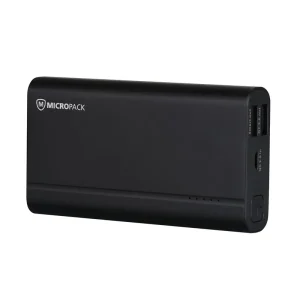 Micropack PB-10000Q3 Qualcomm Quick Charge Power Bank - Black - GC
