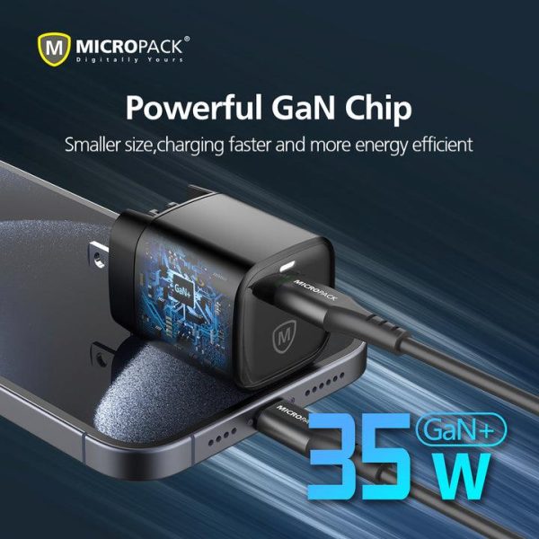 Micropack 35W USB-C Universal Wall Charger MWC-135 - Black - GC - Image 7