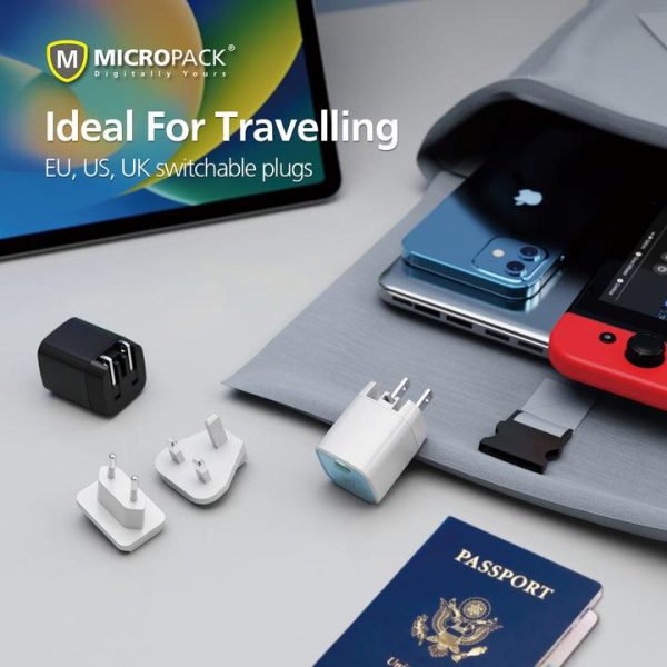 Micropack 35W USB-C Universal Wall Charger MWC-135 - Black - GC - Image 6