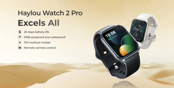 Haylou Watch 2 Pro Smart Watch - Blue - OP - Image 5