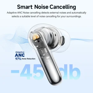 QCY Melobuds 2 N50 ANC Earbuds - Black - GC - Image 2