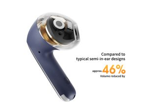 QCY AilyBuds Pro+ ANC Wireless Earbuds Hi Res Audio - Black - GC - Image 7