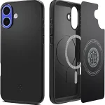 Apple iPhone 16 Plus Thin Fit MagFit Case by Spigen - ACS08060 - Black