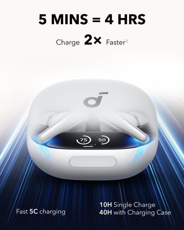 61Z3gOMPYEL._AC_SL1500_ Anker Soundcore Liberty 4 Pro Noise Cancelling  - A3954H21 - White - OP - Image 2