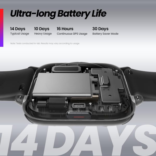 Amazfit Active Smart Watch - Black  - OP - Image 8