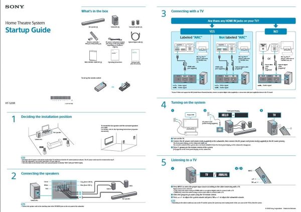 Sony HT-S20R Real 5.1ch Dolby Digital Soundbar for TV with subwoofer and Compact Rear Speakers, 5.1ch Home Theatre System - Black - Image 9