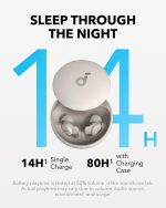 Anker Soundcore Sleep A20 Earbuds- A6611H21 - White - OP - Image 4