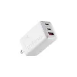 Infinix XDC98 68W GAN Fast Charger with Braided Type C Cable US Plug - White