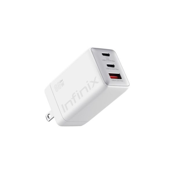 Infinix 68W 3-Port Gan, Fast Charger XDC95 Best Price in Pakistan