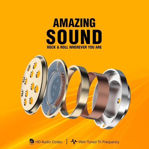 QCY T17 Bluetooth 5.1 Touch Control Low Latency Wireless Earbuds - GC - Image 2