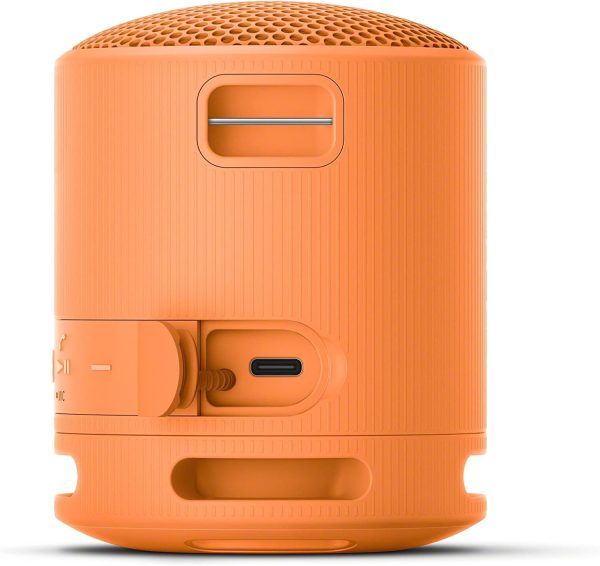 Sony SRS-XB100 Wireless Bluetooth Portable Speaker - Orange - Image 2