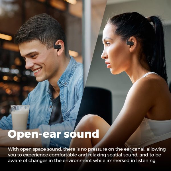 71JZ98LS-FL._AC_SL1500_ SoundPEATS Breezy Open Ear 90° Adjustable Earphones - Black - BB - Image 7