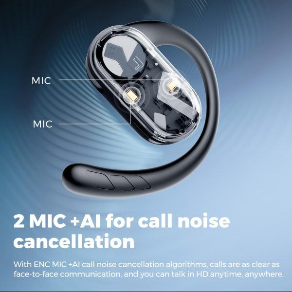 71LAGeu+IAL._AC_SL1500_ SoundPEATS Breezy Open Ear 90° Adjustable Earphones - Black - BB - Image 5