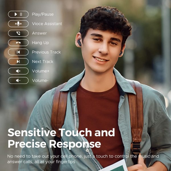 71OY8lImz3L._AC_SL1500_ SoundPEATS T3 Pro Wireless Earphone - Black - GC - Image 5