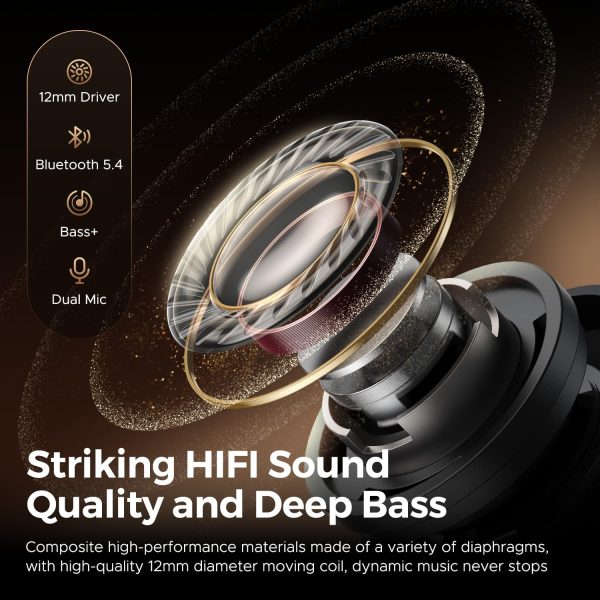 71TcQLEDqWL._AC_SL1500_ SoundPEATS T3 Pro Wireless Earphone - Black - GC - Image 6