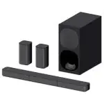 Sony HT-S20R Real 5.1ch Dolby Digital Soundbar for TV with subwoofer and Compact Rear Speakers, 5.1ch Home Theatre System - Black