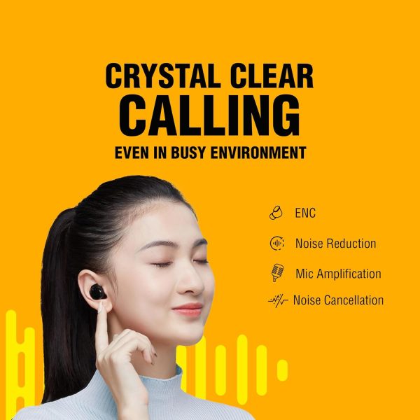 QCY T17 Bluetooth 5.1 Touch Control Low Latency Wireless Earbuds - GC - Image 4