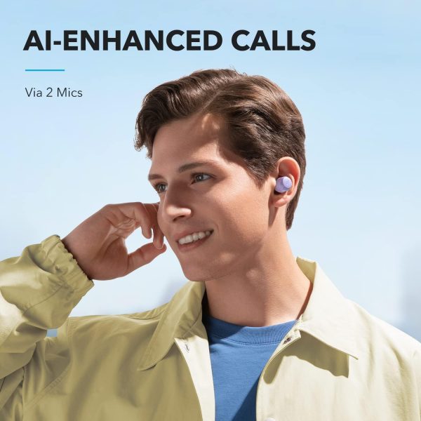 71tPFejlOFL._AC_SL1500_ Anker Soundcore A20i True Wireless Earbuds - Purple - A39480Q2 - OP - Image 3