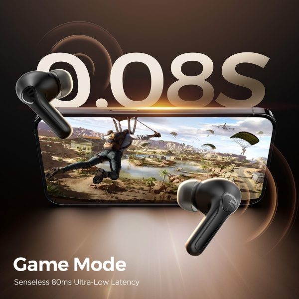 71w+qF8RQ9L._AC_SL1500_ SoundPEATS T3 Pro Wireless Earphone - Black - GC - Image 2