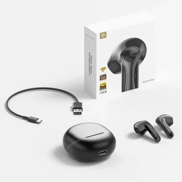 Soundpeats Air5 Lite Earbuds - Black - BB - Image 9
