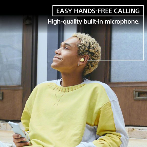 811tMNSxcEL._AC_SL1500_ Sony WF-C510 Truly Wireless in-Ear Bluetooth Earbud - Yellow - Image 6