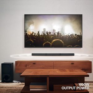 Sony HT-S40R 5.1ch Home Theater Soundbar System - Black - Image 6
