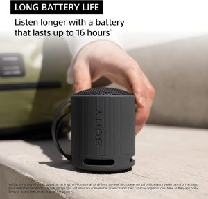 Sony SRS-XB100 Wireless Bluetooth Portable Speaker - Black - Image 7