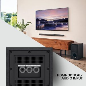 Sony HT-S40R 5.1ch Home Theater Soundbar System - Black - Image 7