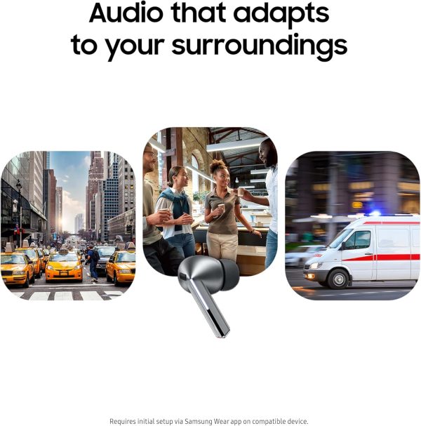 SAMSUNG Galaxy Buds 3 Pro Earbuds - Silver - OP - Image 9