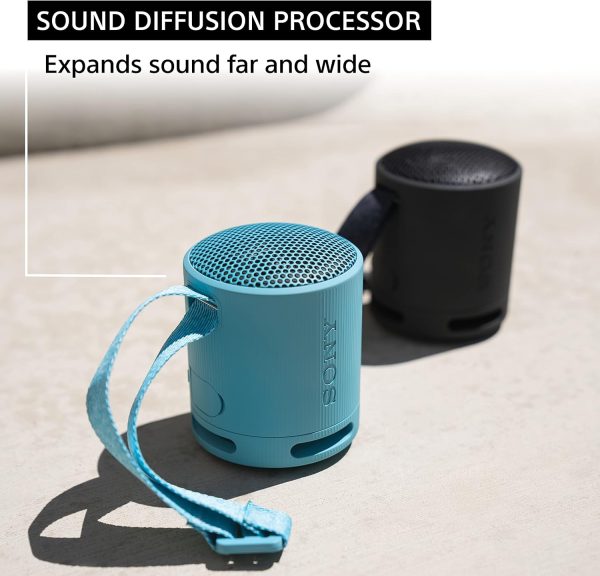 81yXt8J8XNL._AC_SL1500_ Sony SRS-XB100 Wireless Bluetooth Portable Speaker - Blue - Image 2