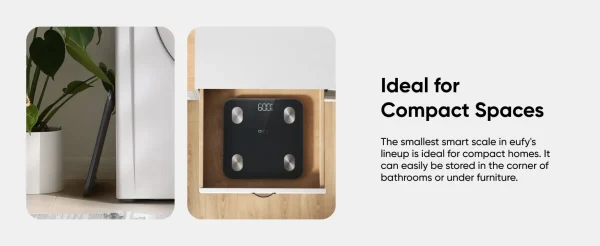 Anker Eufy Smart Scale A1 with Bluetooth Body Fat Scale - T9120K11 - Black - OP - Image 9