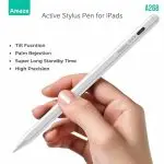 AMAZE A268 ACTIVE STYLUS PEN FOR IPADS (TYPE C CHARGING) - White - BIS