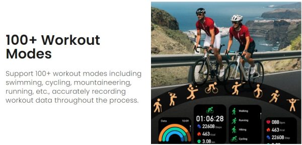 Haylou Iron N1 Smart Watch - Grey - OP - Image 5