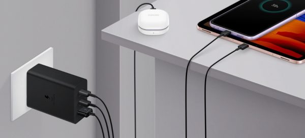 Samsung Charger 65w Trio 3-Pin - Black - OP - Image 2