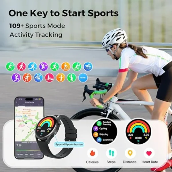 SoundPEATS Watch 4 - Black - GC - Image 2