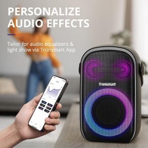 Tronsmart Halo 100 Party Portable Speaker - Blue - BB - Image 3
