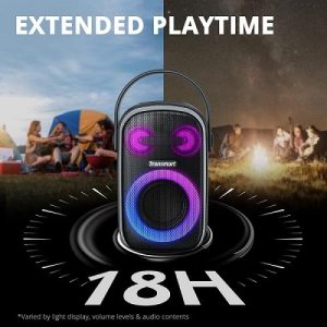 Tronsmart Halo 100 Party Portable Speaker - Blue - BB - Image 2