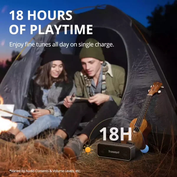 Tronsmart T2 Mini 2023 NEW Version Portable Speaker - Black - GC - Image 4