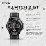 Infinix XW3GT Smart Watch - Gray - Image 2
