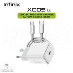 Infinix XC05 Kit 20W Wall Charger - White