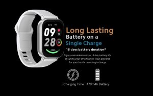 Redmi Watch 5 Active Smart Watch - Black - Image 4